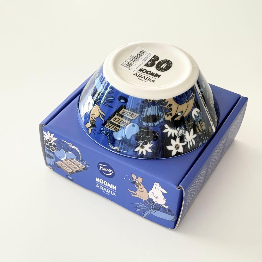 【新品未使用】限定MOOMIN×ARABIA×Fazerボウル15cmムーミン