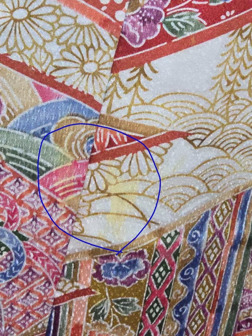 七五三　7歳　 着物　フルセット　女の子 c100