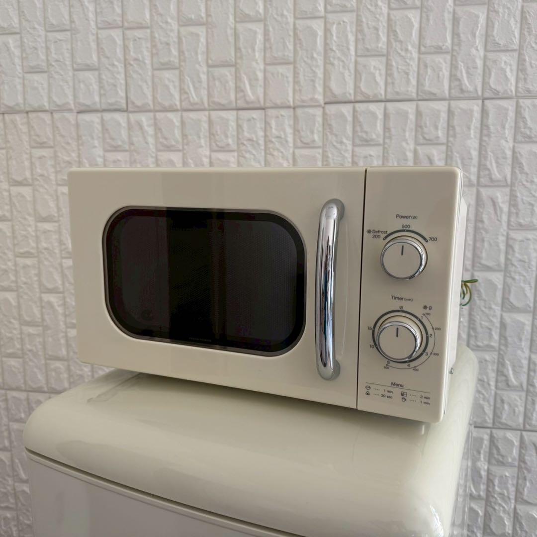 東京23区配送無料✨アイリス　ユアサプライムス　冷蔵庫　電子レンジ　レトロ　美品