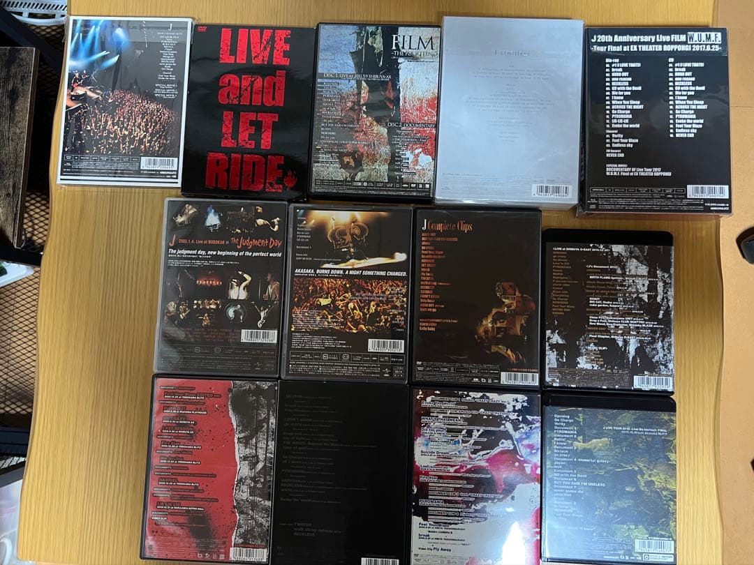 LUNA SEA ルナシー　J DVD Blu-ray お得セット！