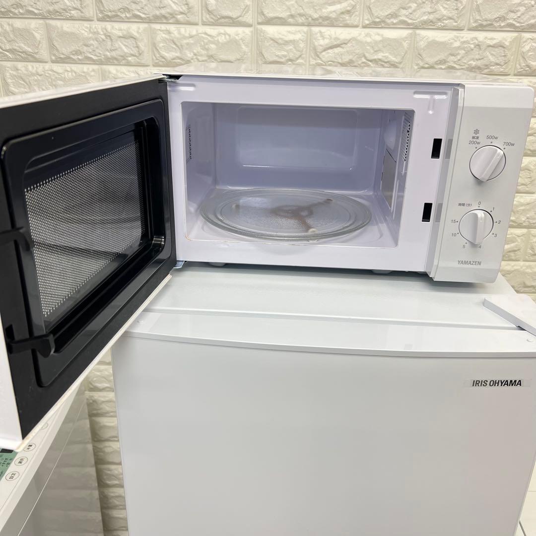 お得なセット売り　一人暮らし　冷蔵庫　洗濯機分解洗浄済み　✨✨　電子レンジ