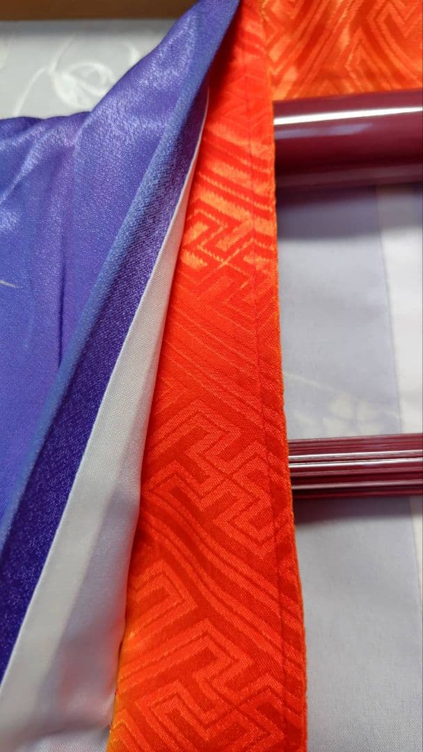 RK542洗える子供着物着丈130センチ裄丈50センチ7歳前後用