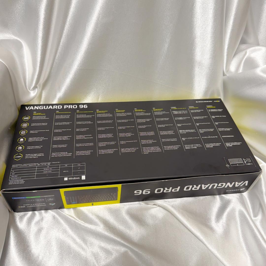 CORSAIR VANGUARD 96 PRO 有線ゲーミングキーボード 日本語