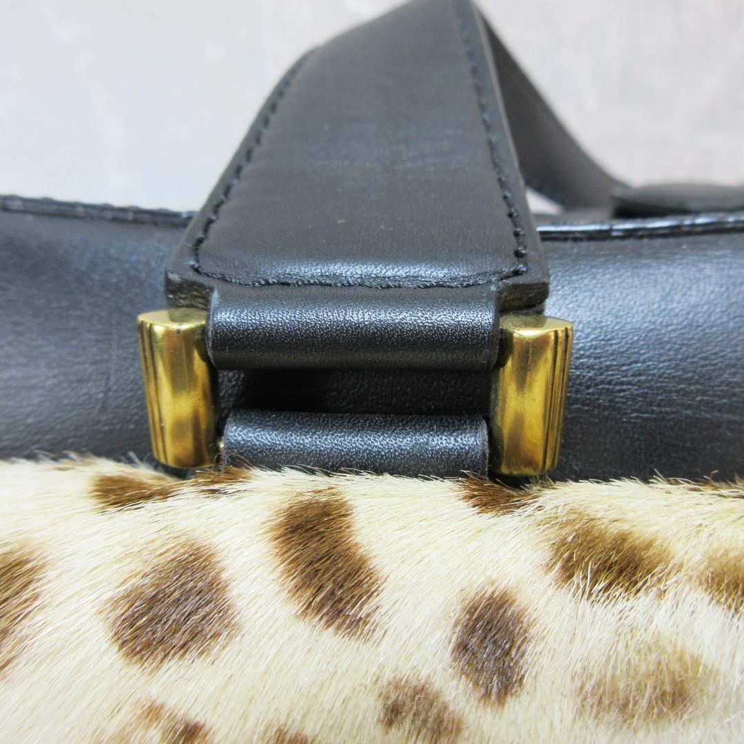 バッグ JimmyChoo UnbornCalf leopard pattern Bag