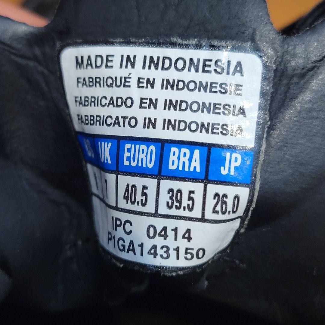 【ほぼ新品】ミズノ ウェーブ イグニタス 3 SL ゴールド×ブラック 26cm