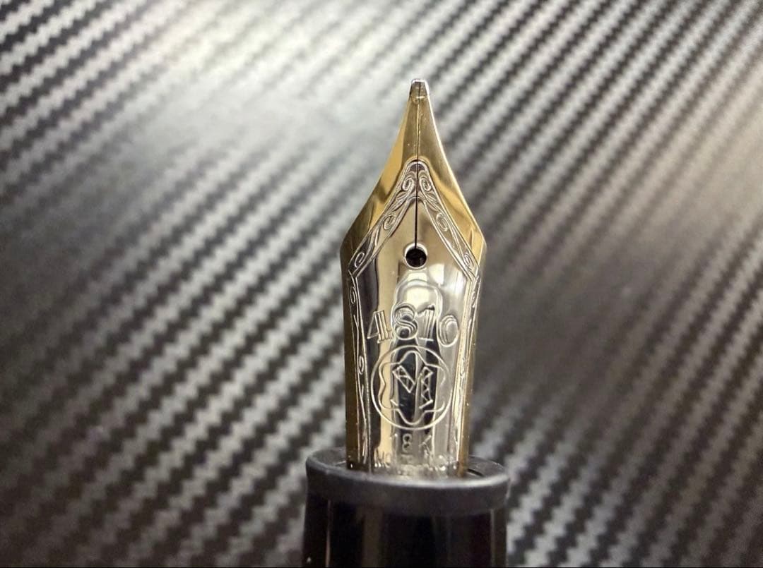 極美品 モンブラン マイスターシュテュック 1468 ソリテール 万年筆 B