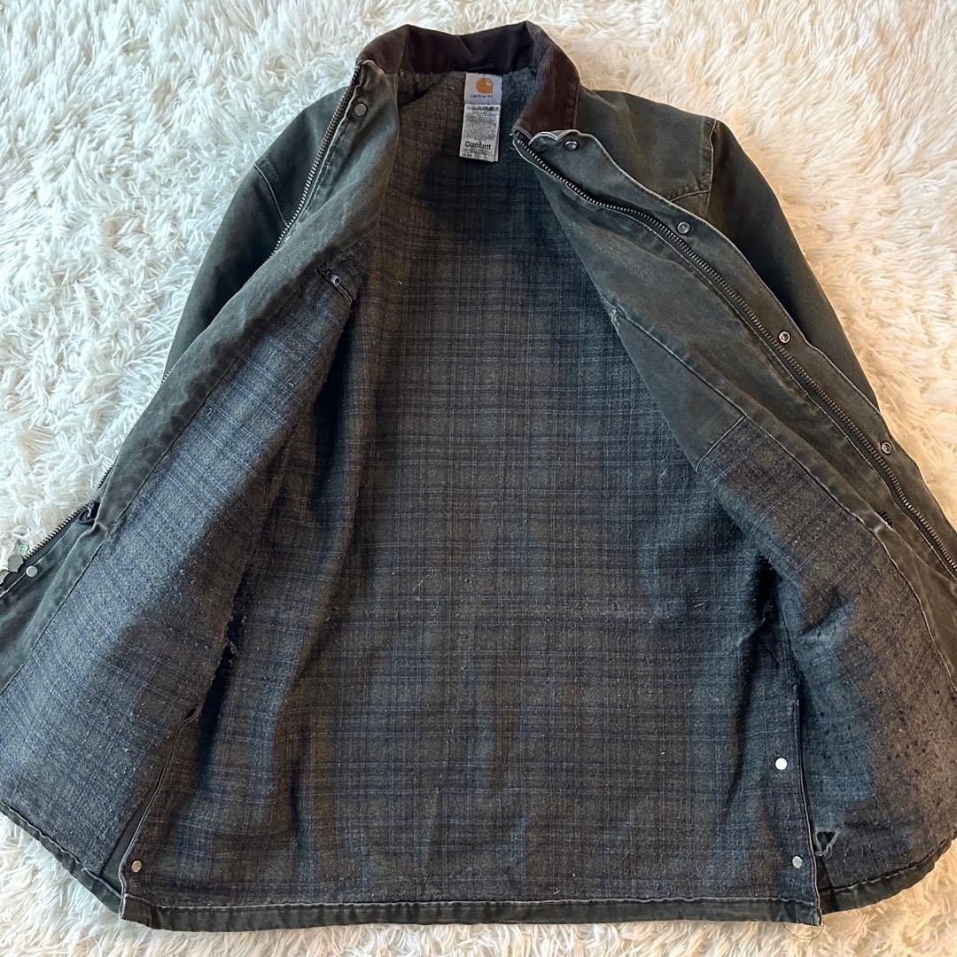 希少 90s Carhartt カバーオール ダック モスグリーン L Tall