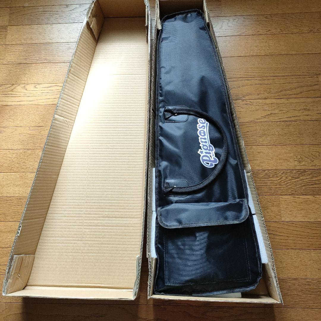 PIGNOSE PGG-200MH STBR ケース付き ピグノーズ ミニギター