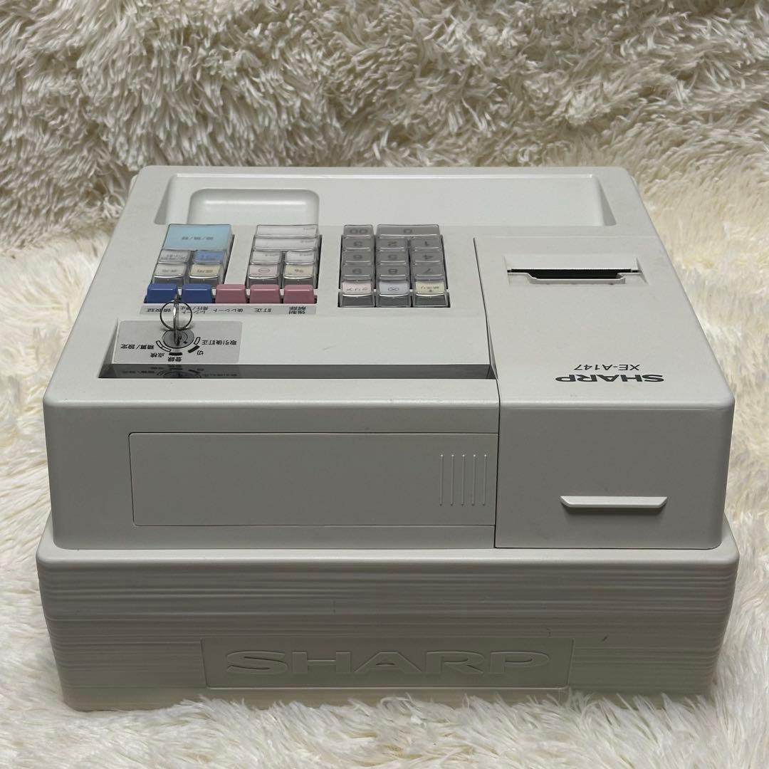 権*六様 SHARP XE-A147 レジスター