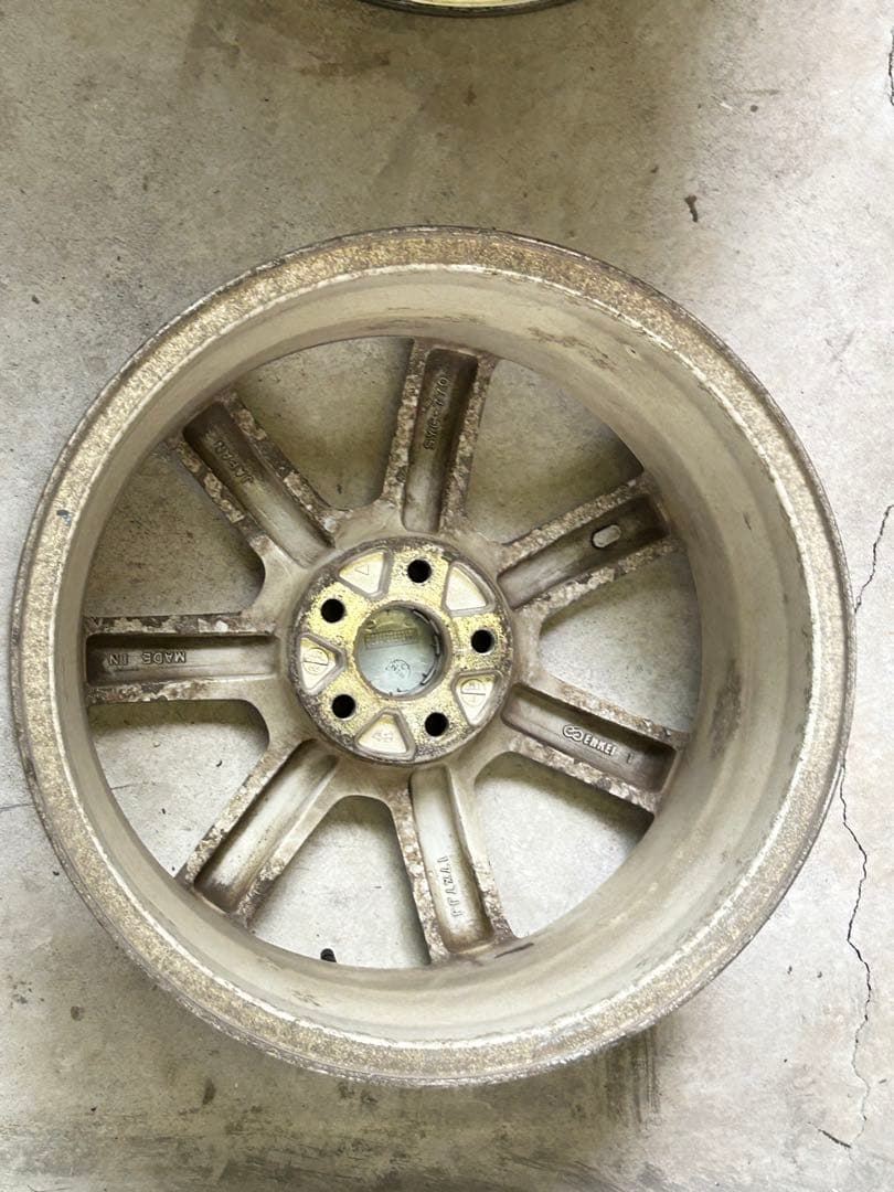 【みきまる】スバル純正ホイール スバルオートアクセサリーズ17x7J