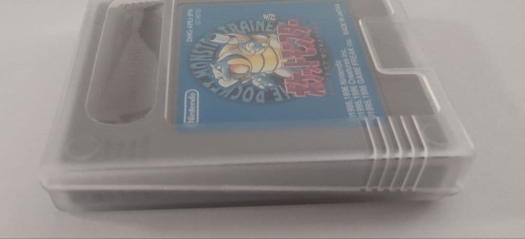 ポケットモンスター　青　ブルー　ゲームボーイカラーソフト