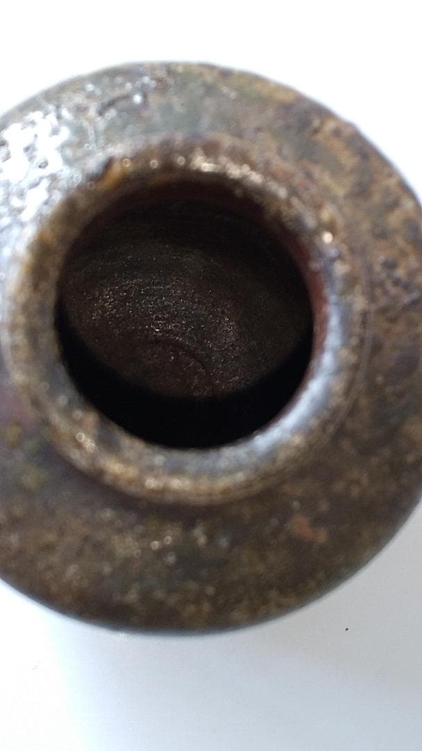 丹波茶入 森本丹山 造 仕覆 二重蔓牡丹 三雲屋緞子 共箱 肩衝茶入 茶入 新品