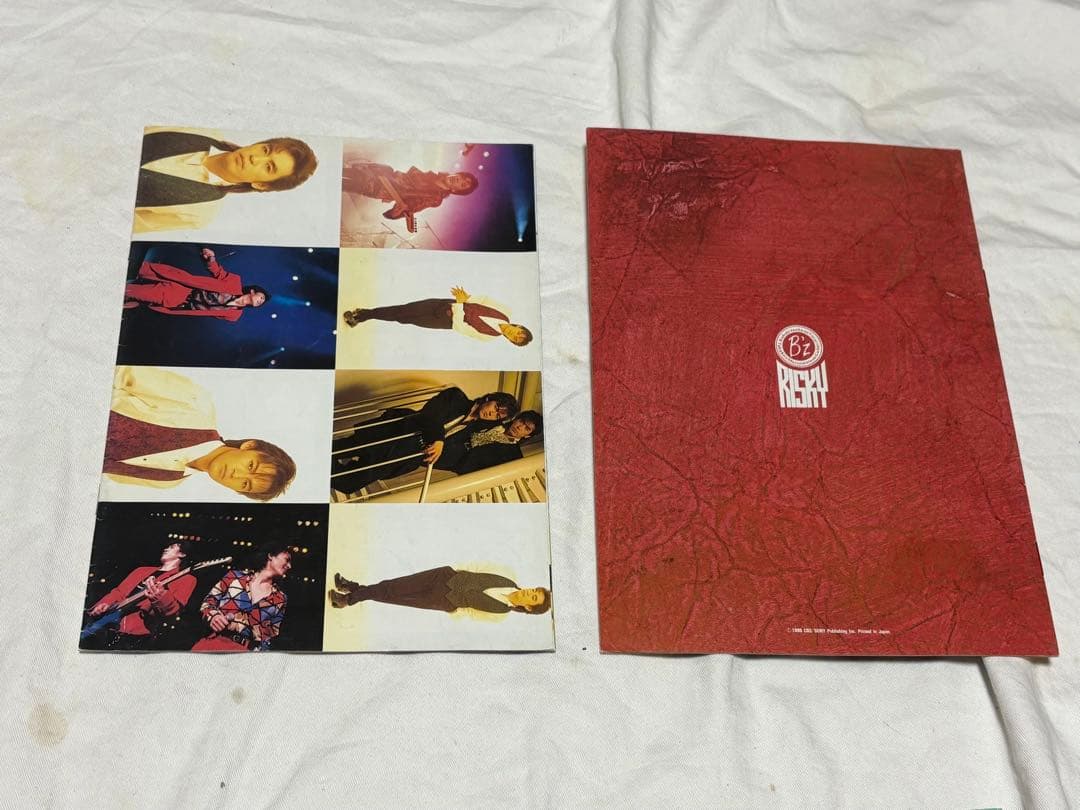 B'z 激レア　サイン色紙　自筆メッセージ　その他関連誌 4034-05-1