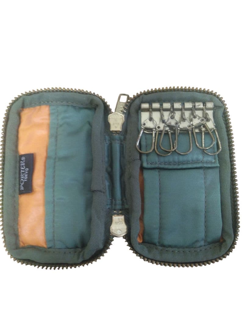 【美品・廃盤】PORTER　ポーター　キーケース　セージグリーン　タンカー　希少