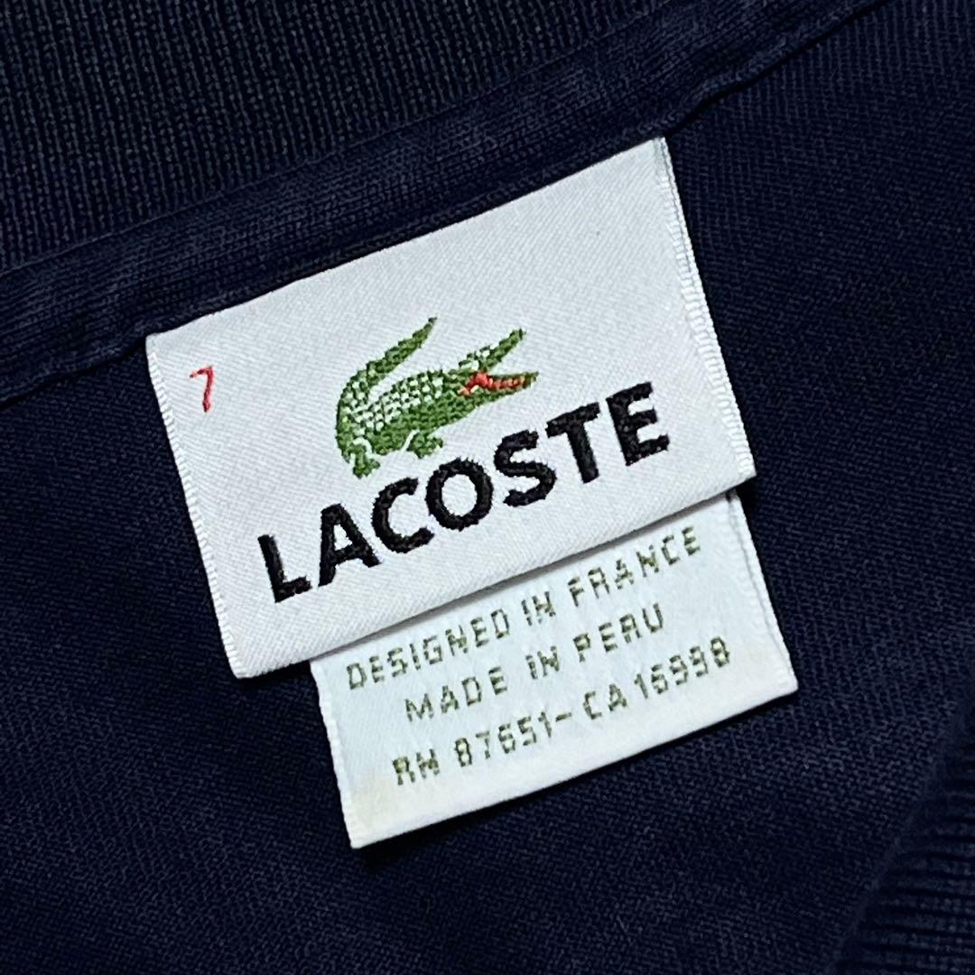 【大きいサイズ】【7】LACOSTE♡ラコステ 長袖 ポロシャツ メンズ