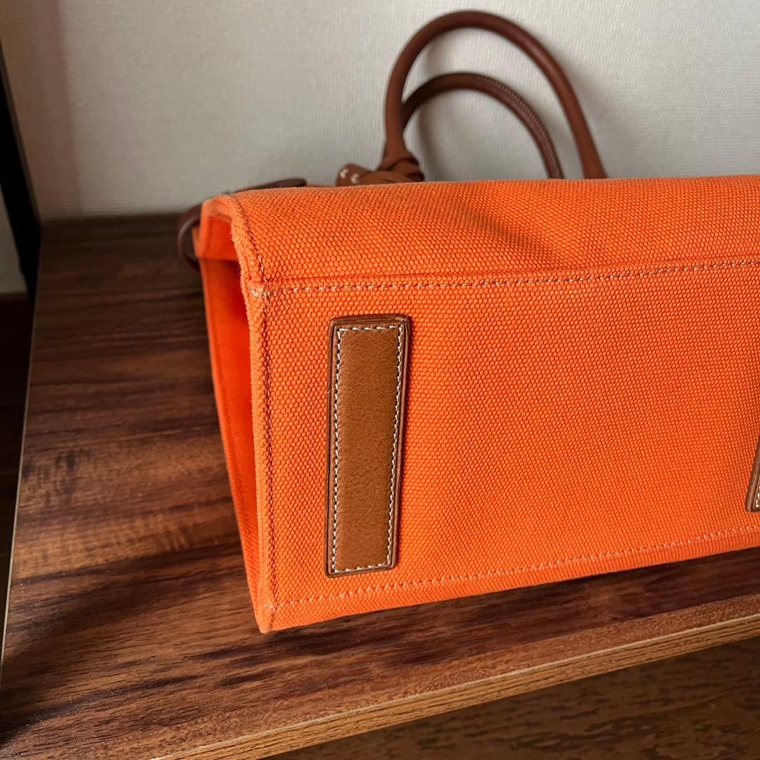 【未使用級！】RALPH LAUREN ラルフローレン キャンバス ハンドバッグ