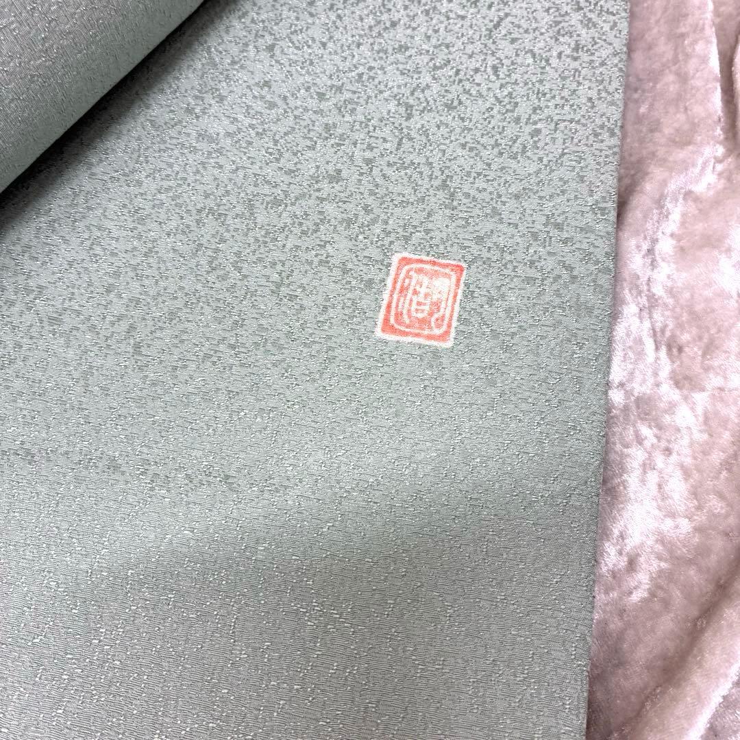 訪問着 着物 相良刺繍 正絹 中国刺繍 逸品 滝泰 落款あり