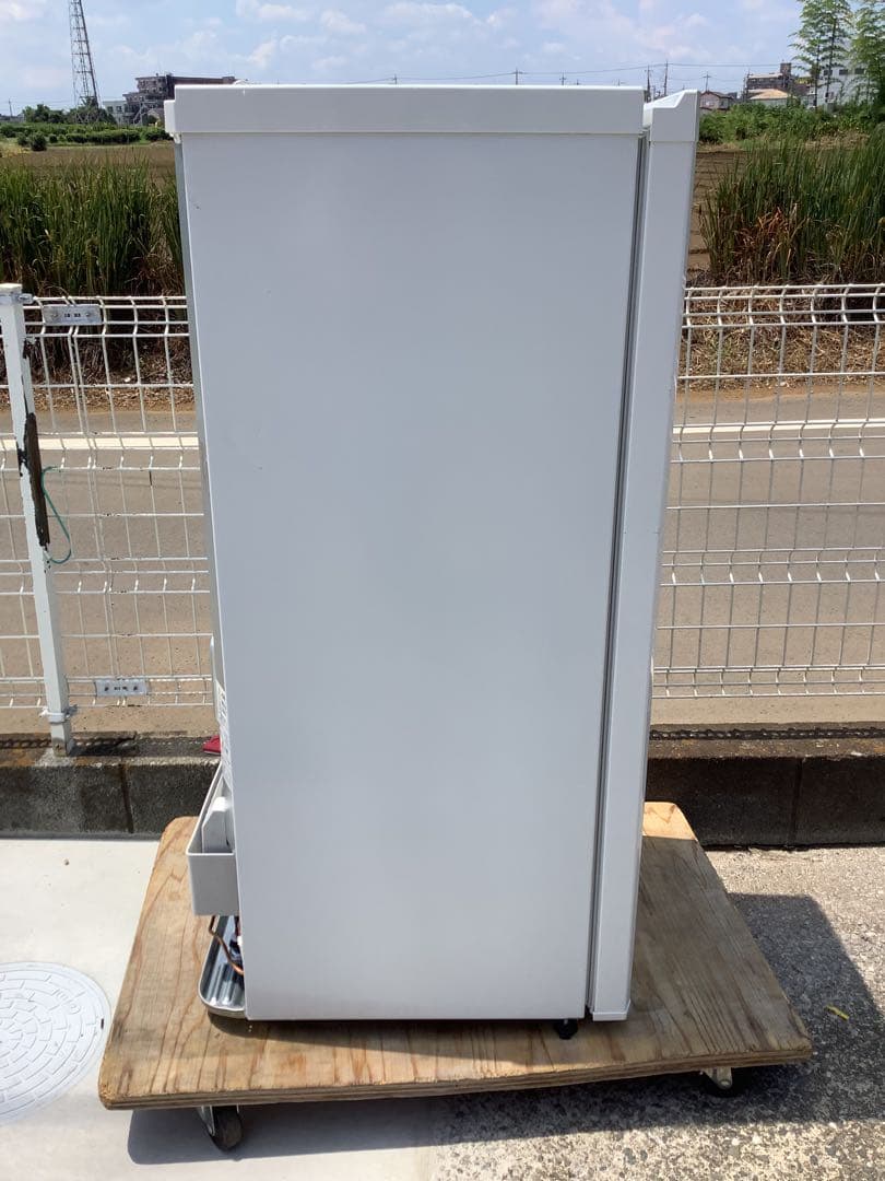 【高年式】三菱 1ドア冷凍庫 MF-U12G-W 121L 22年製 ホワイト