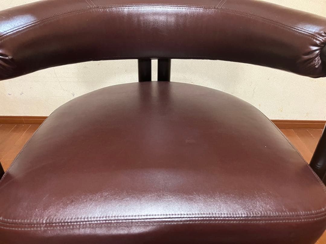 【すし　MOBILIA】　モビリア　革シングルソファ　日本創業②