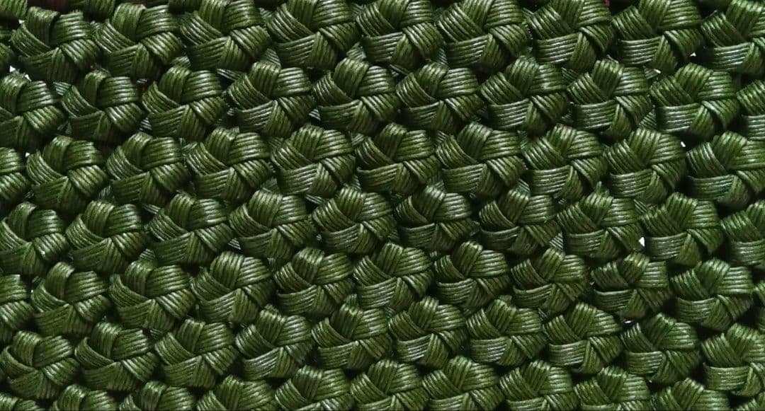 《 ぴいすけ》エコクラフトバンド　かごバック／花結び／２点