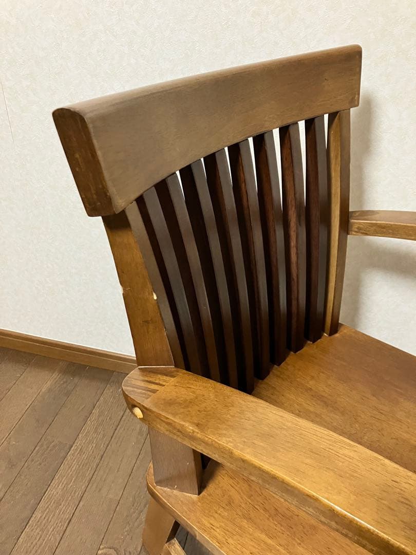 ダイニングチェア サカイ工芸 ウィンザーチェア 天然木 回転椅子 ヴィンテージ