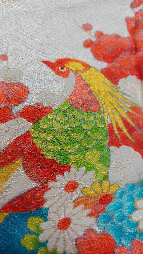 NA930アンティーク子供着物正絹被布着物2点セット着丈76センチ裄丈41センチ