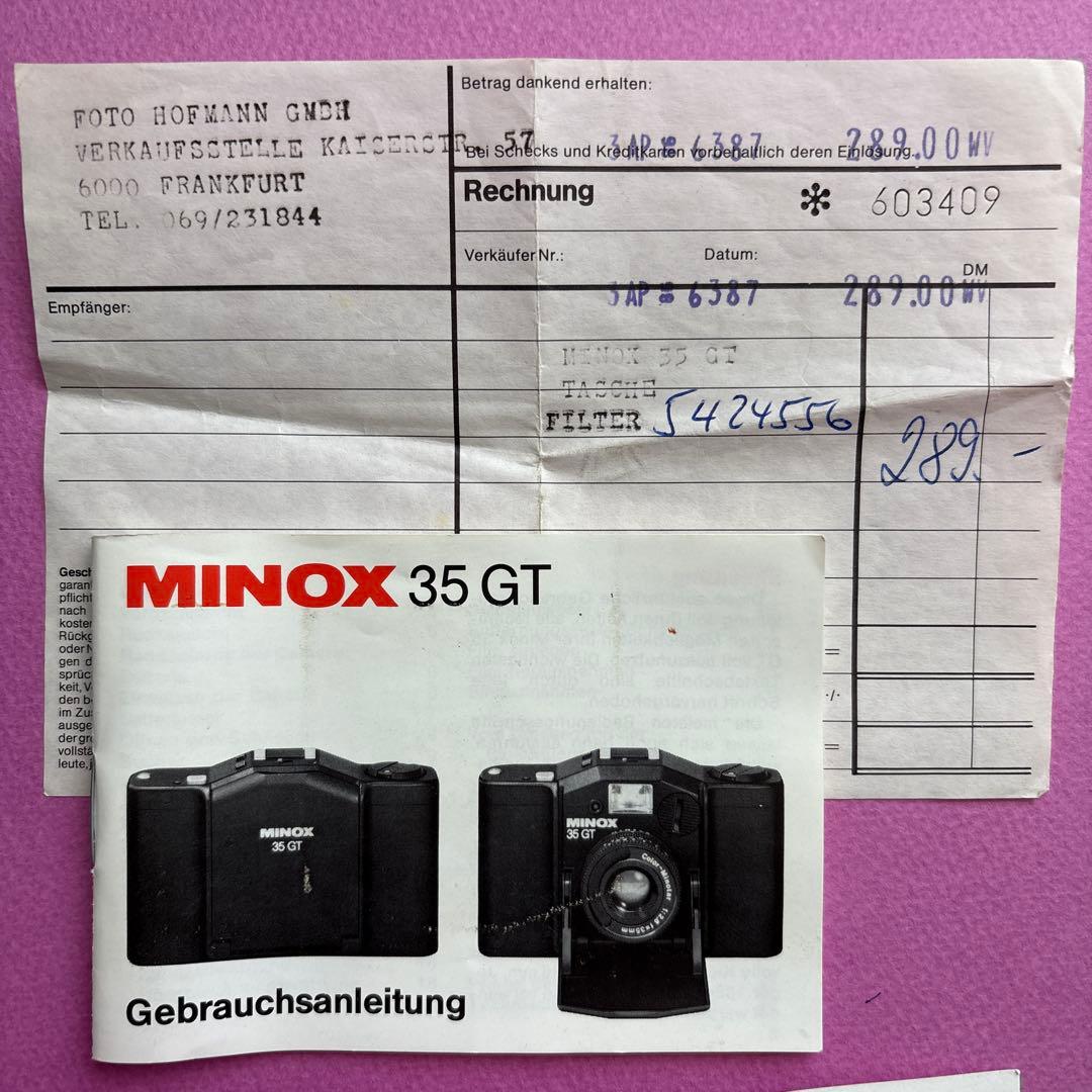 MINOX 35 GT フィルムカメラ