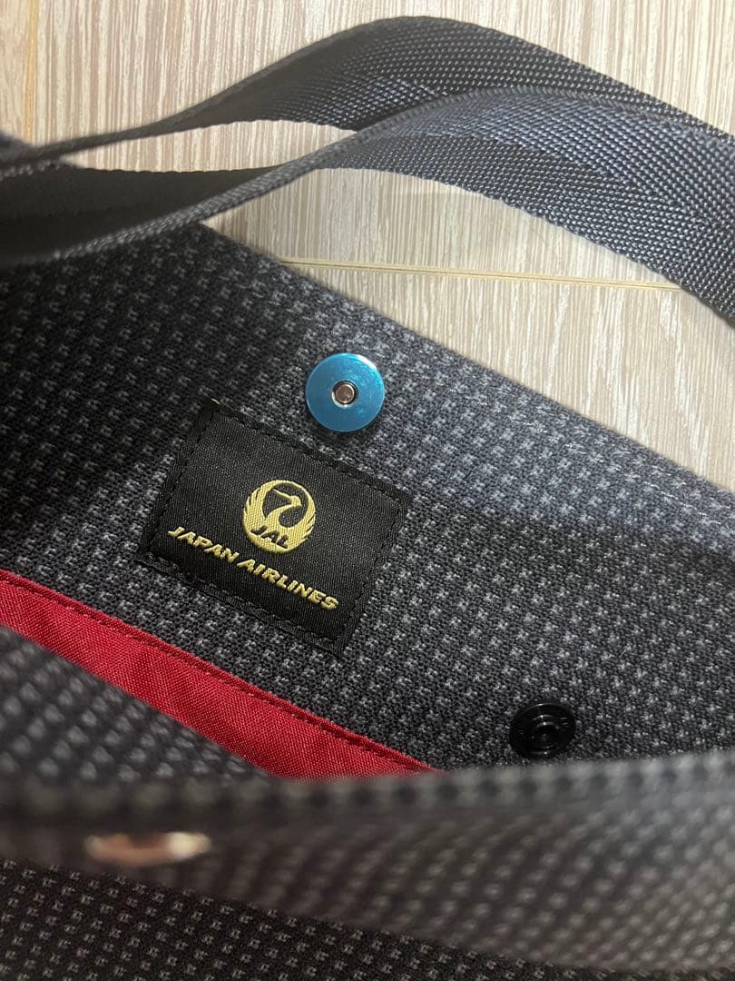 JAL 1000個限定　シートファブリック　ショルダーバック ポーチ3点セット