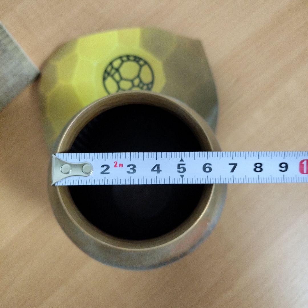 【未使用品】無形文化玉川堂 鎚起銅器花瓶 木箱付き