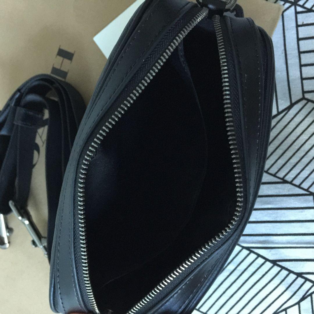 COACHコーチバッグ F50713 ブラック ショルダーバッグメンズバッグ