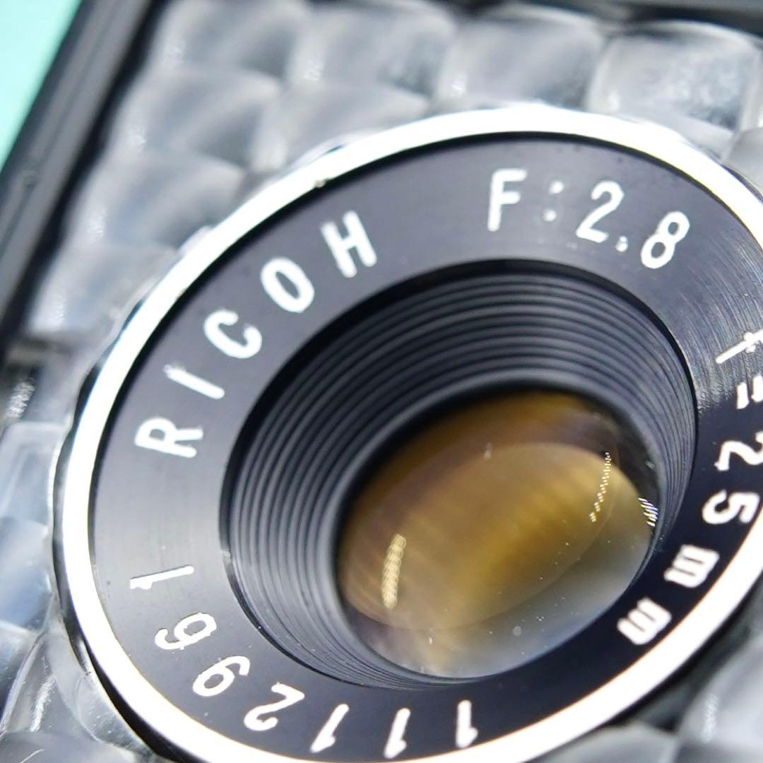 【動作確認・清掃済み＊試写あり】くすみグリーン＊リコーオートハーフSE