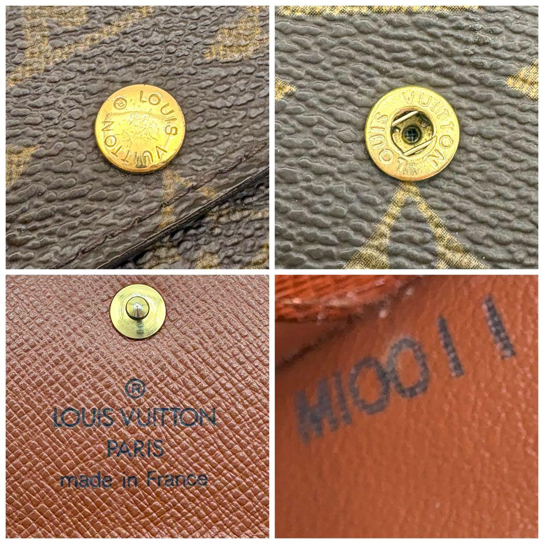 【極美品】ルイヴィトン ケース モノグラム ポルトモネプラ M61930