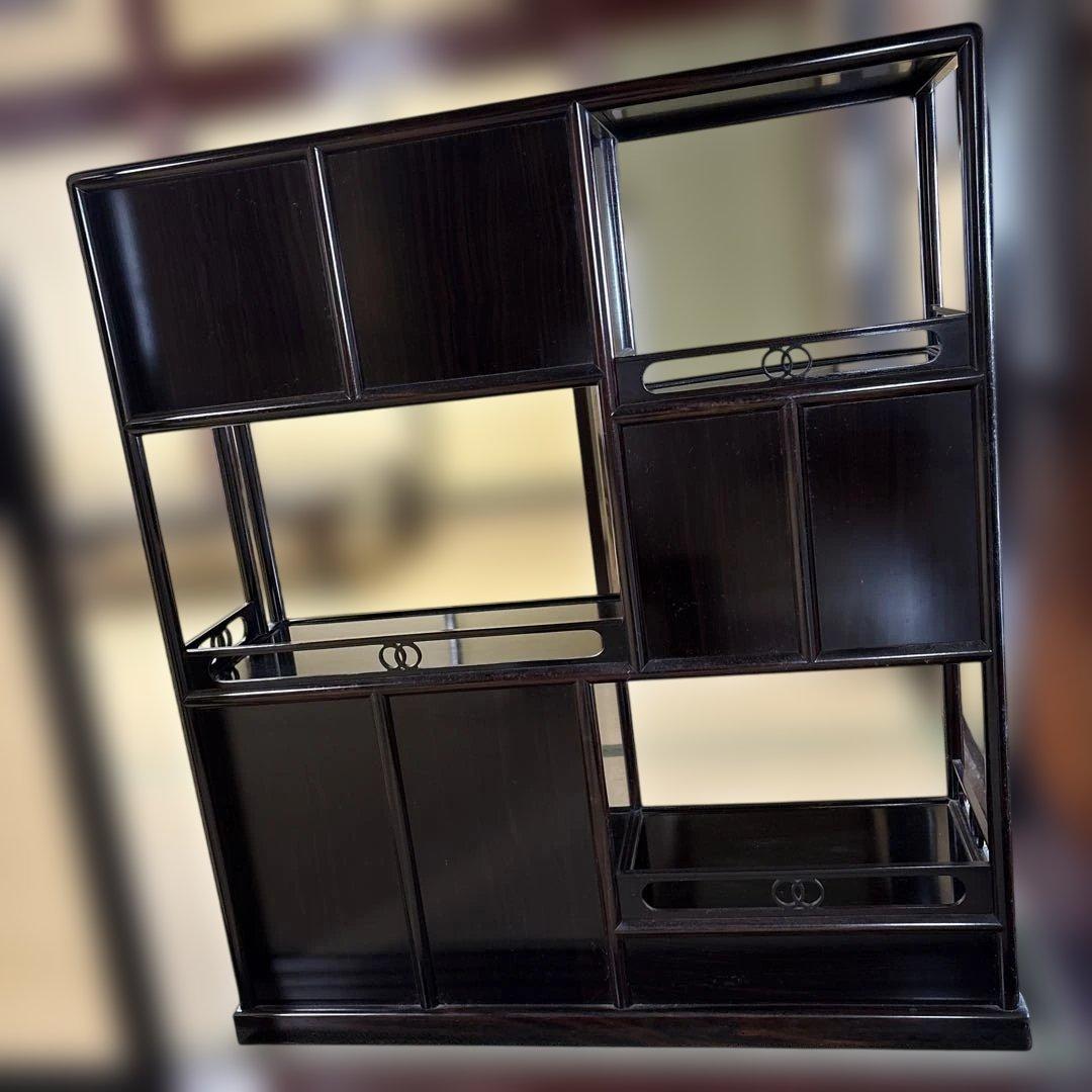 茶箪笥　　飾り棚　昭和レトロ　和家具