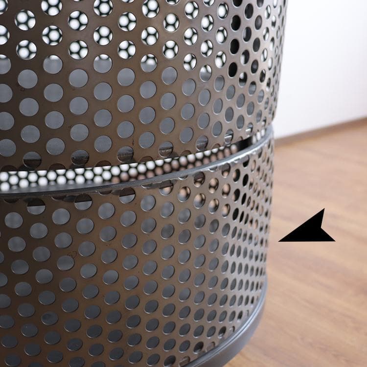 ワゴン キャスター付き 丸 円形 3段 収納 インダストリアル