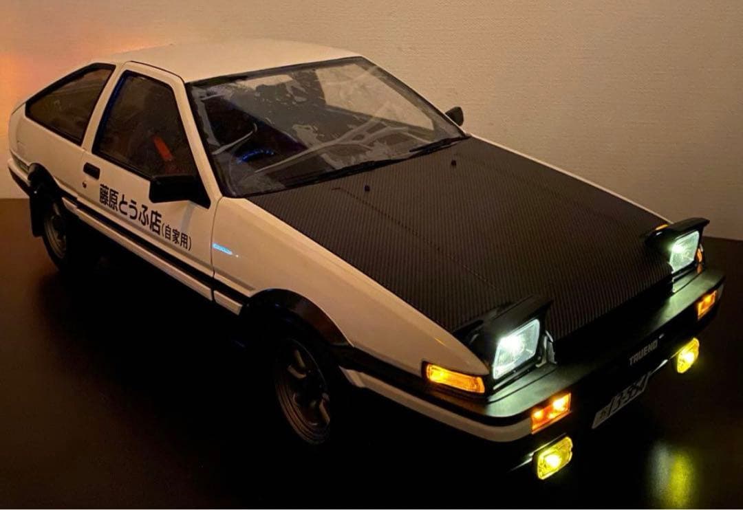 ディアゴスティーニ スプリンタートレノ 1/8 頭文字DのAE86 完成品