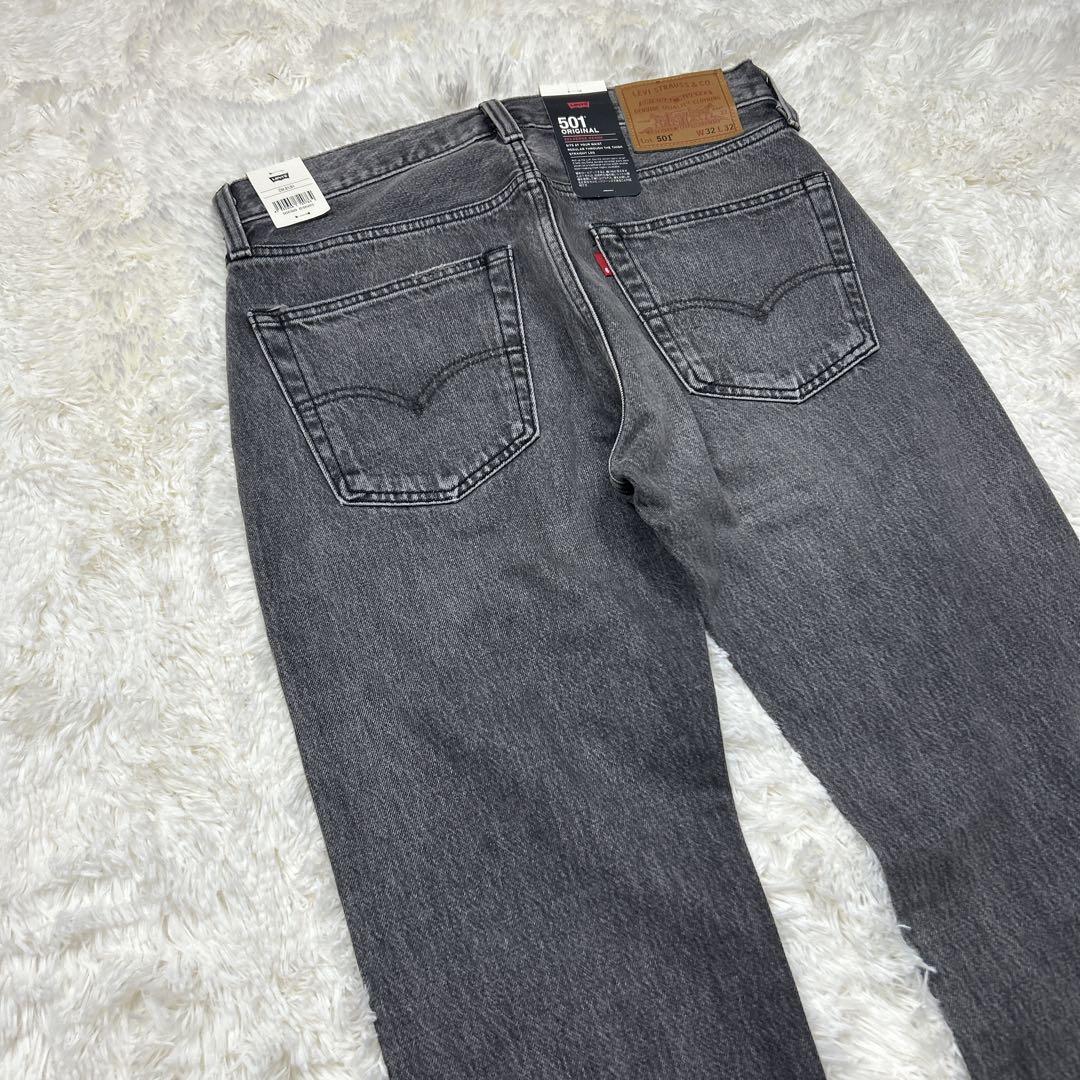 新品　リーバイス　501 ブラック　先染め　セルビッジ　赤耳　ビッグEモデル