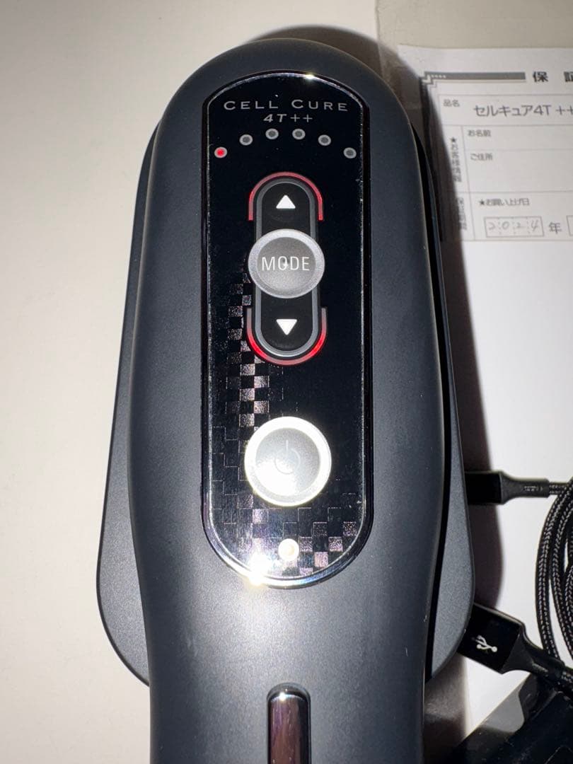 【アプリコット】セルキュア 4T++ ベレガ 美顔器 通電確認済み