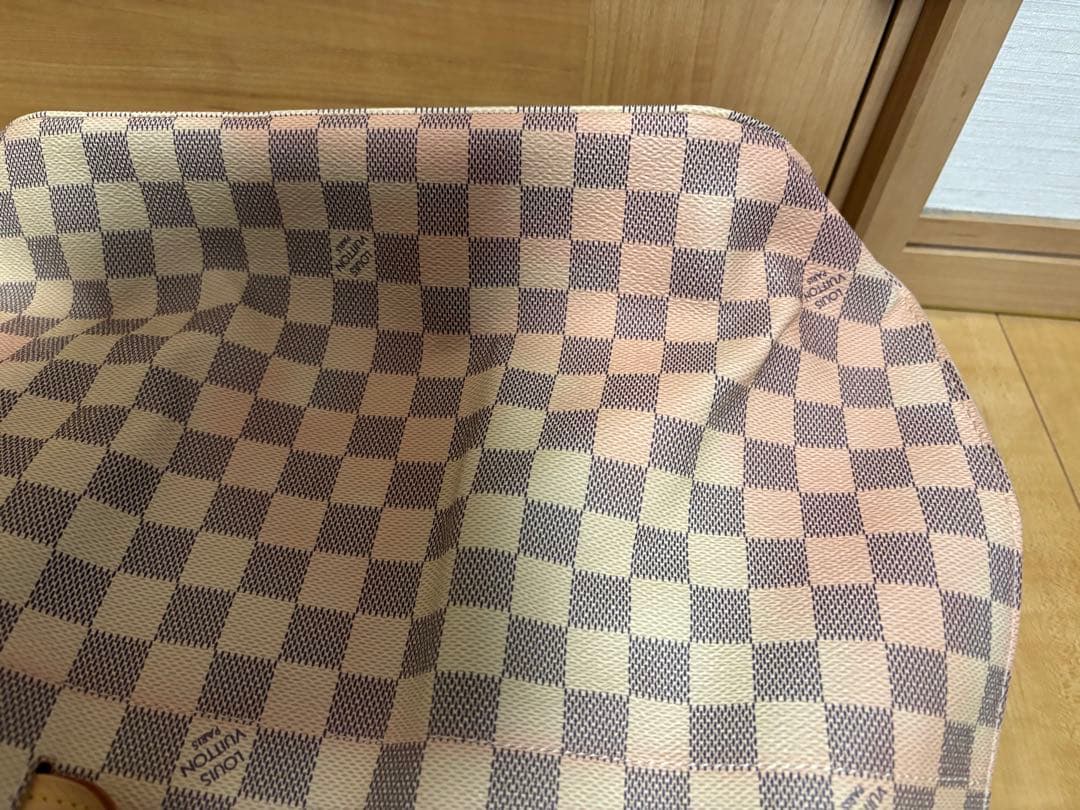 ルイヴィトン  ジロラッタ  ダミエ アズール 2way ハンドバッグ