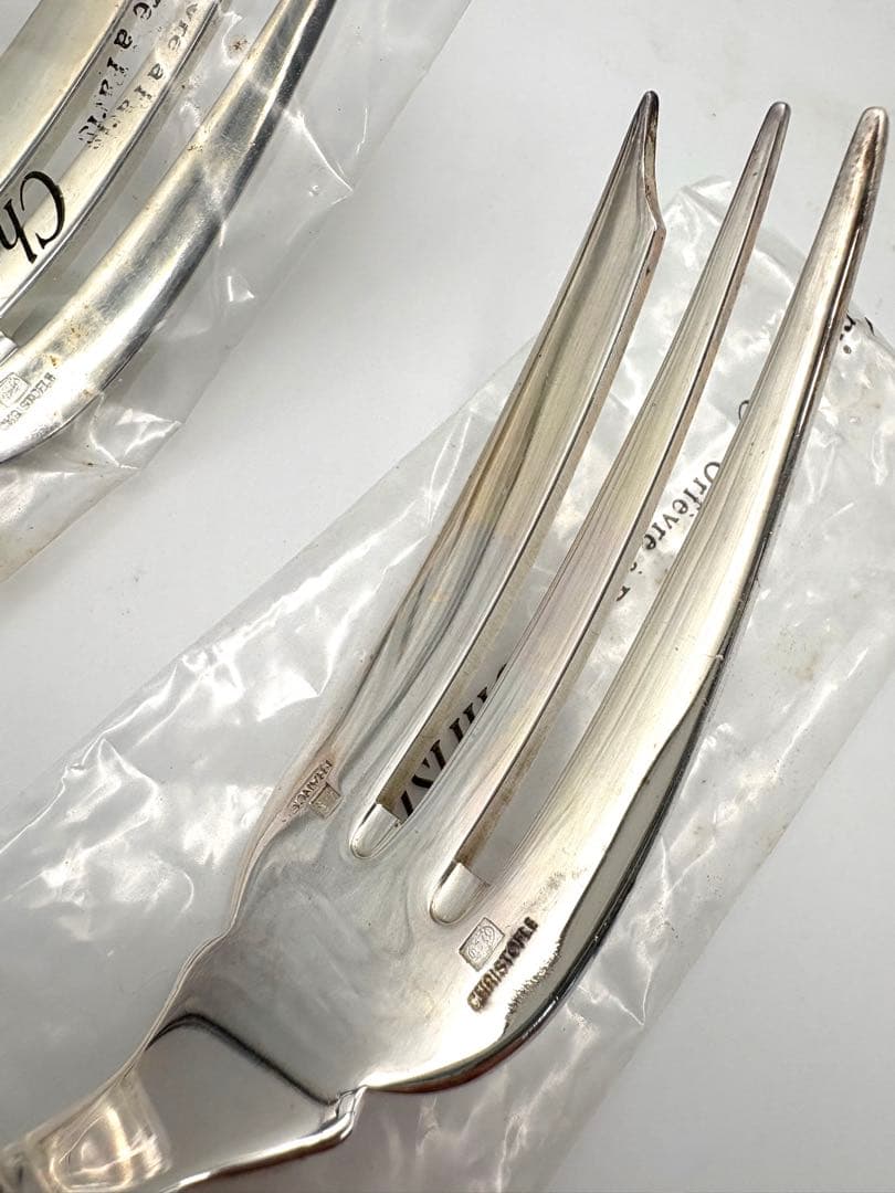 クリストフル　アリア　25cmフォーク　スプーン　カトラリー　4点セット 箱付き