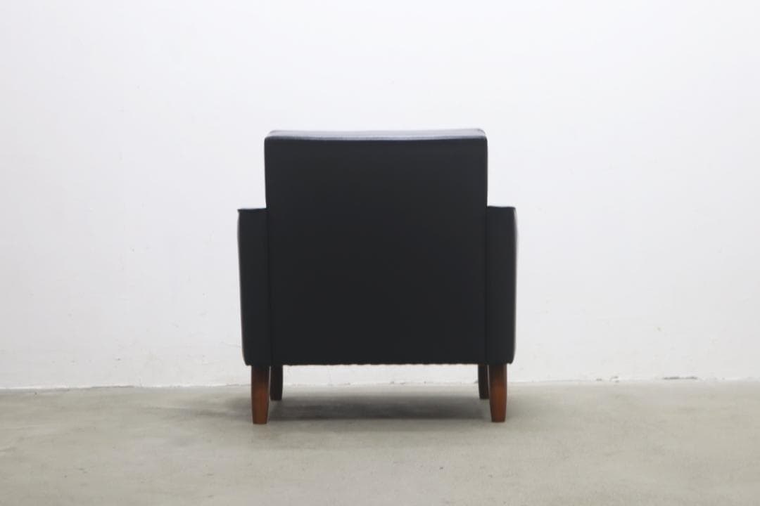 ※※専用※※　カリモク60 ロビーチェア 1シーター ブラック 黒 レトロ 2