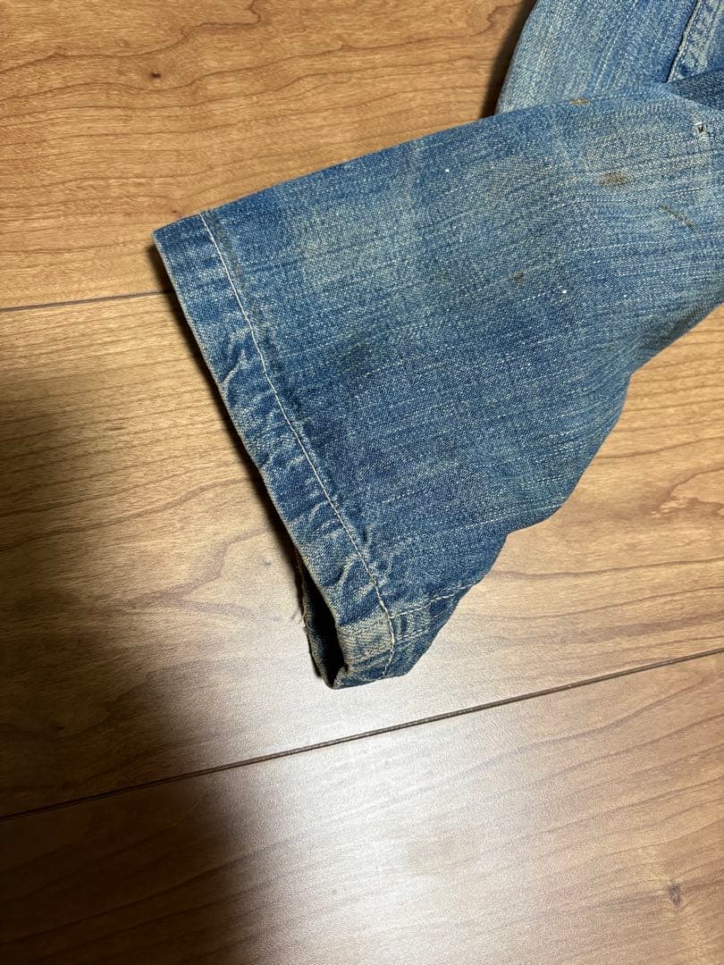 40s US ARMY デニムカバーオール　M-41 月桂樹ボタン