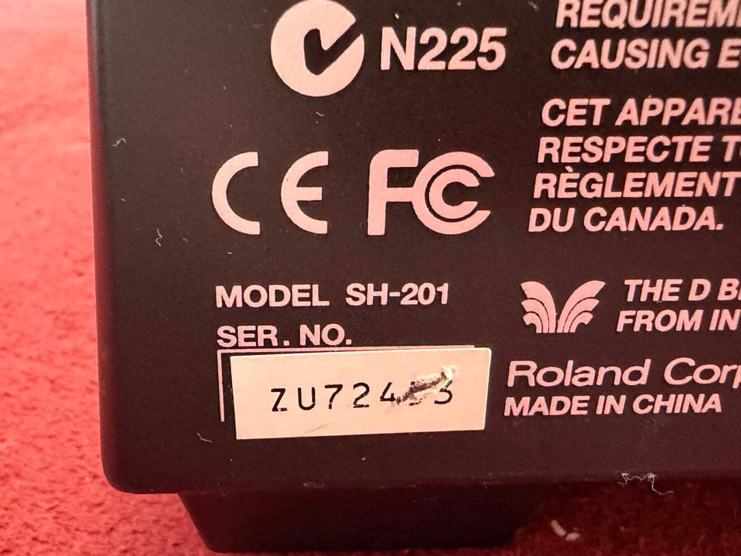 希少品Roland SH-201 アナログ(モデリング)シンセサイザー