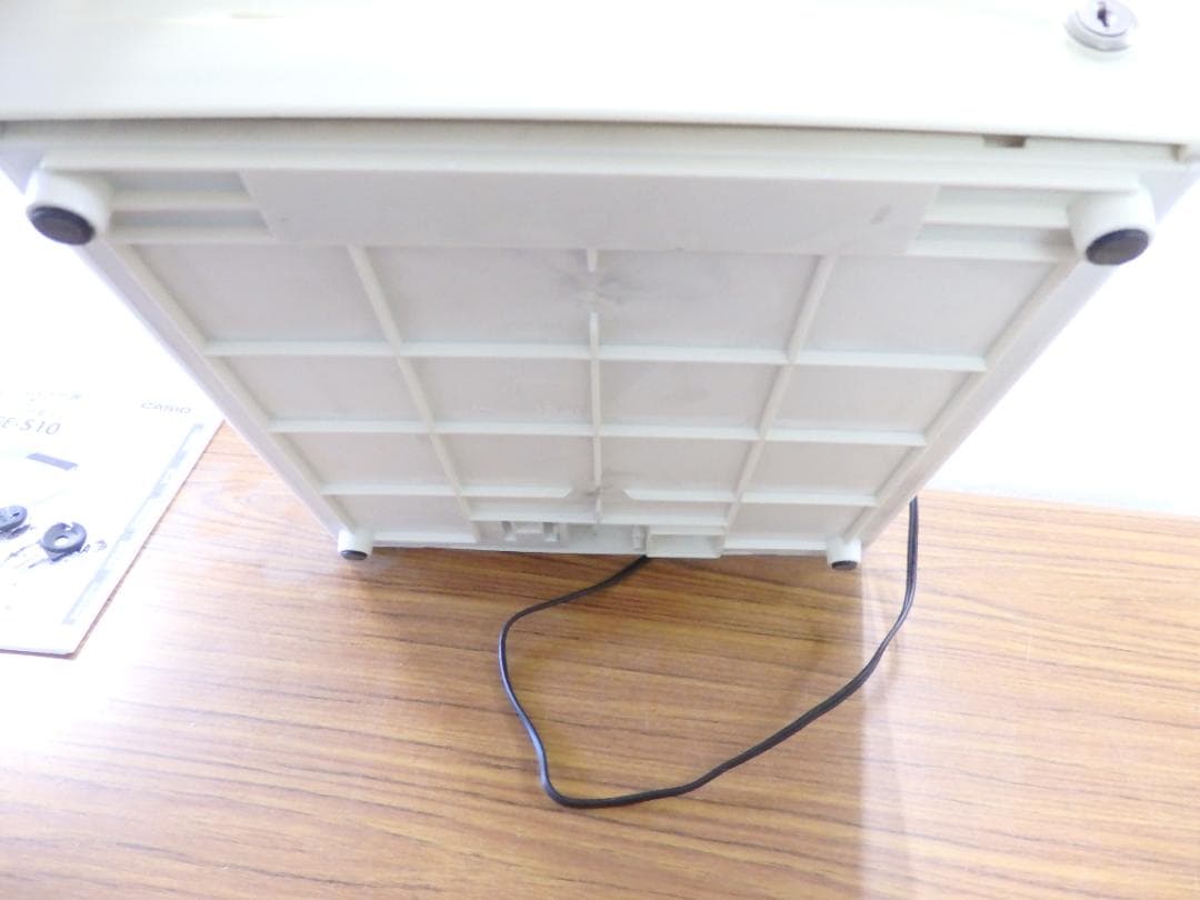 CASIO SE-S10 電子レジスター ホワイト 8部門　250926