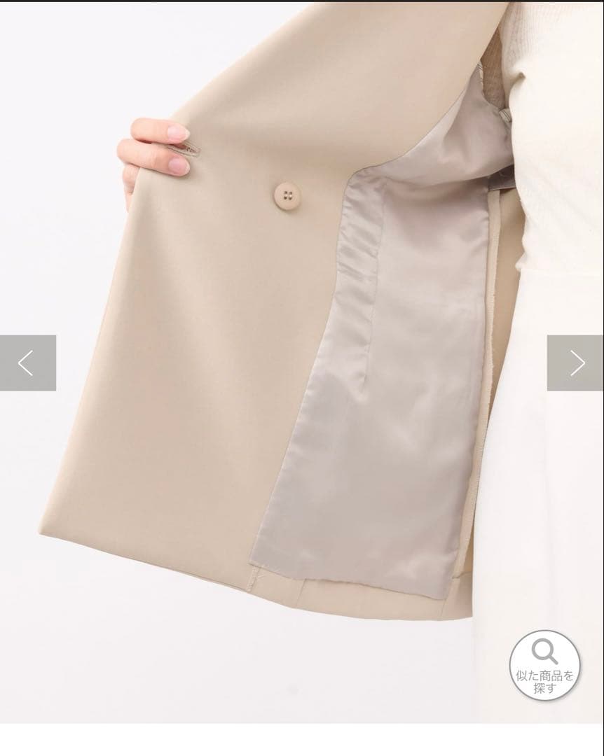 K*様 ラブティックボンボン　メタル釦ダブルジャケット