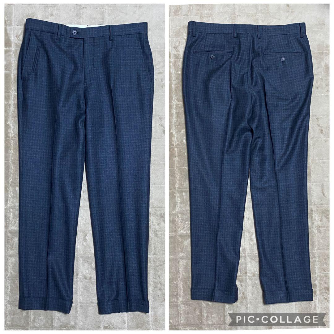 フランネル　ガンクラブチェック　スーツ　ポールスミスコレクション