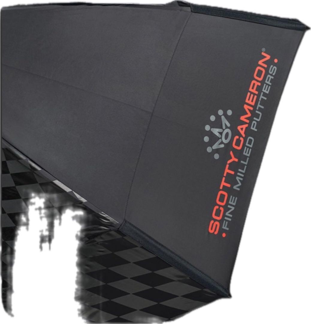 SCOTTY CAMERON ゴルフ用傘 チェッカーフラッグ