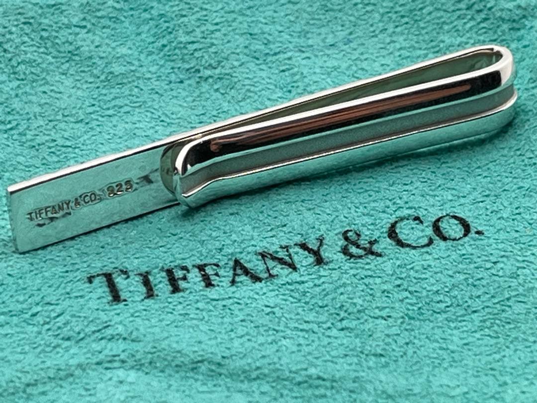 c367 美品　ティファニー　アトラス　1995 ネクタイピン　シルバー　925