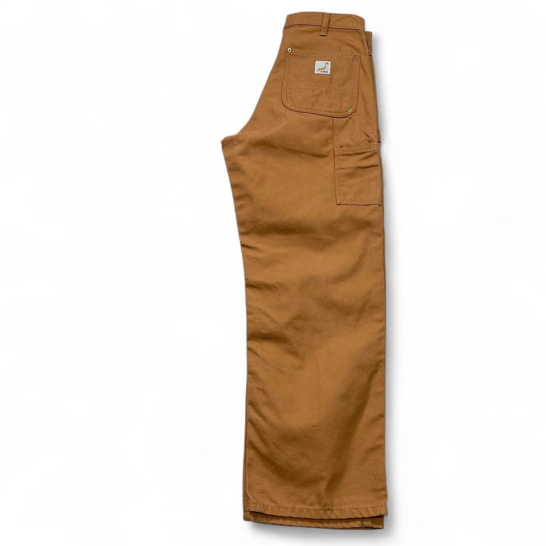 【未使用級】orslow オアスロウ ブラウンダック ペインターパンツ XS