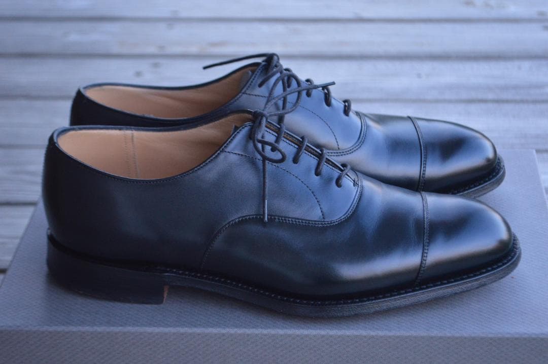 着用1回　CHURCH'S　CONSUL　65F　ブラック　コンサル