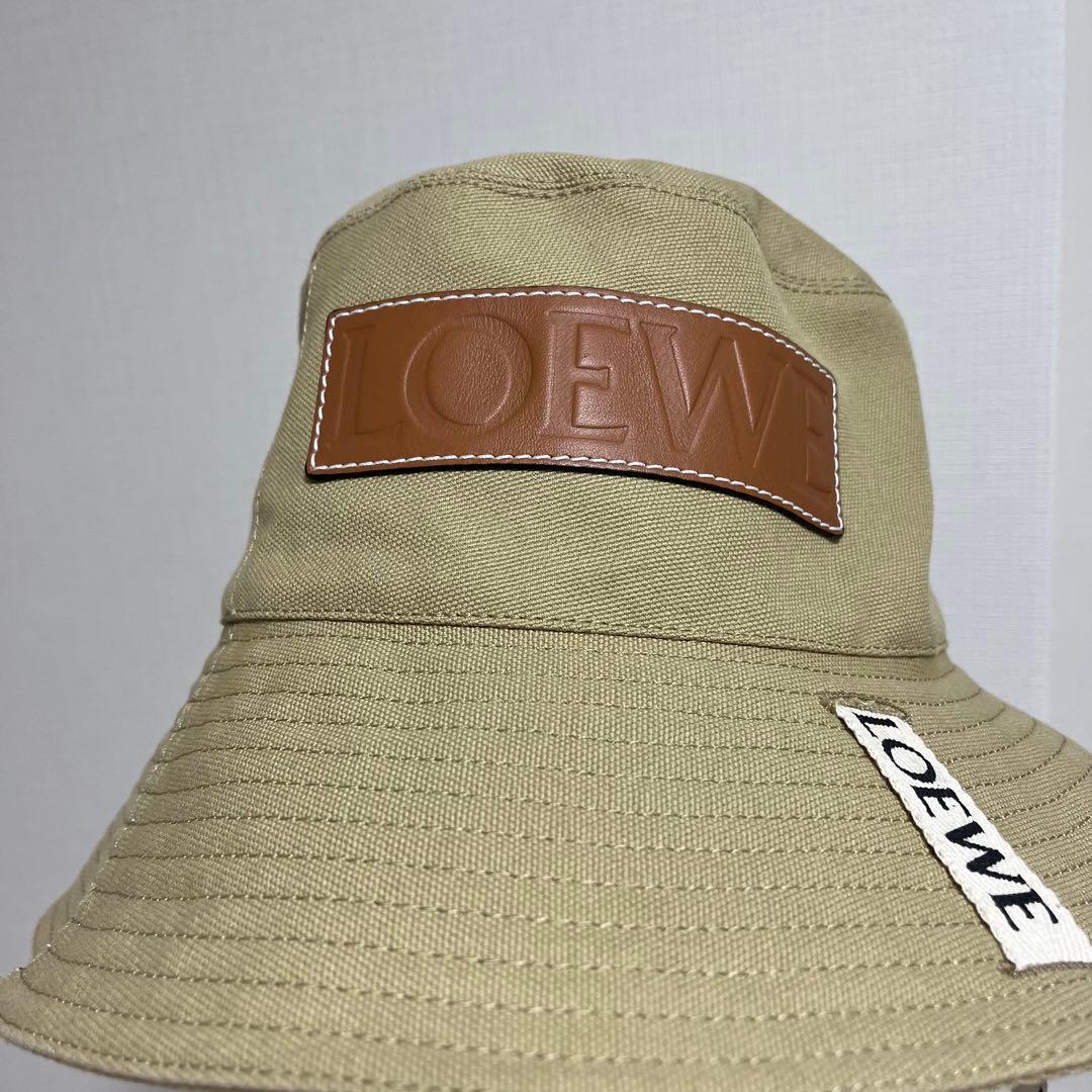 ロエベ　ハット　フィッシャーマンハット　キャンバス
